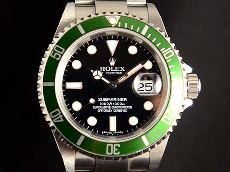 Rolex submariner ghiera verde in tutta Italia 